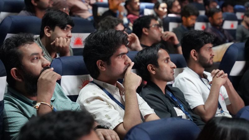 Audience listening at Aarambha, Bengaluru Tech Week